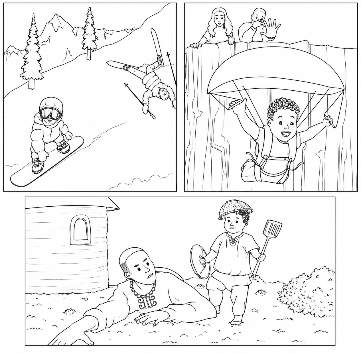 Come Here, Amir! coloring pages preview